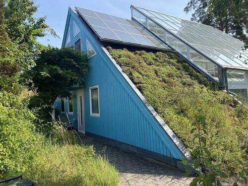 Aussenansicht - Einzigartiges Öko-Solar-Architektenhaus in Top-Lage Pleinfeld- Fränk. Seenland