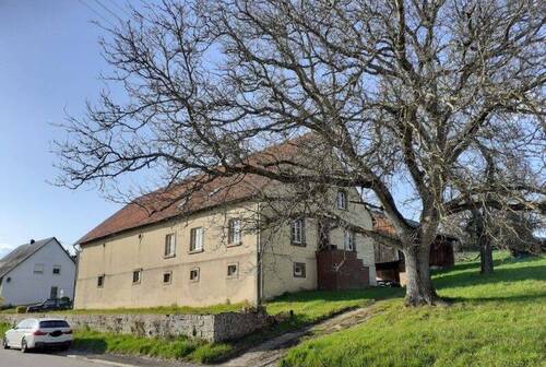 Ehemaliges Bauernhaus (Doppelhaushälfte) - Doppelhaushälfte in einem ehemaligen Bauernhaus mit Scheunenhaus und reichlich Ausbaupotenzial mit herrlichem Grundstück