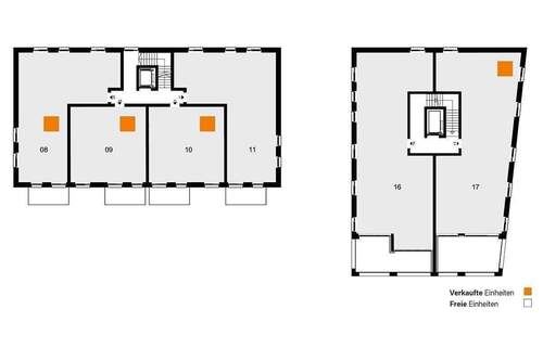 Geschossübersicht 2. OG - 