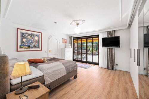 Schlafzimmer mit Bad en Suite - 