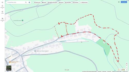 Fußweg auf die Nordseite - Grundstück zum Kaufen in Ulmet