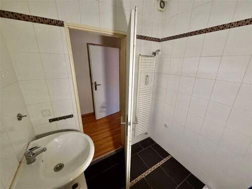 Waschmaschinenplatz im Bad - 