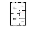 Grundriss Obergeschoss - 