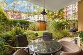 Garten/Terrasse - Terrassenwohnung mit 86,80 m² in Düsseldorf zum Kaufen