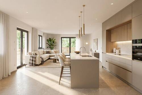 Küche/Wohnzimmer - 3 Zimmer Etagenwohnung zum Kaufen in Berchtesgaden