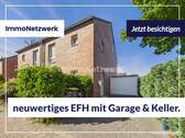 Hausfront - TOPLAGE***vollunterkellerte DHH mit Garage & toller Wohnlage***NEU
