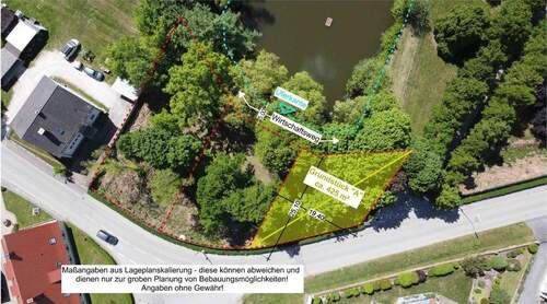 Draufsicht GS A-gelb - Grundstück zum Kaufen in Haundorf