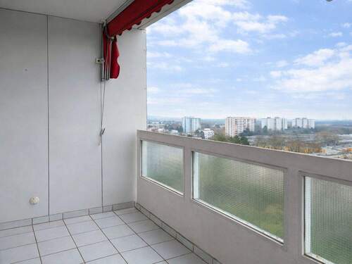 Balkon - 3 Zimmer Etagenwohnung in Mannheim