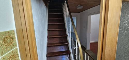 Aufgang zum Studio-Spitzboden - 