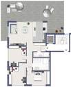 Grundriss Wohnung 8 - 