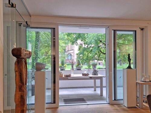 Blick zum Balkon - 