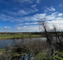 Halle-Lettin: Baugrundstück mit Blick ins Saale-Tal, mit Haus-Projekt - Halle (Saale)-Lettin