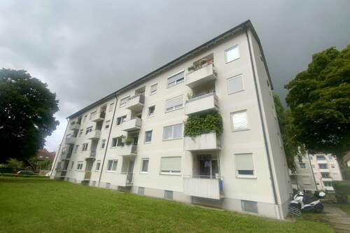 Ansicht von Südosten - 3 Zimmer Etagenwohnung in Landsberg