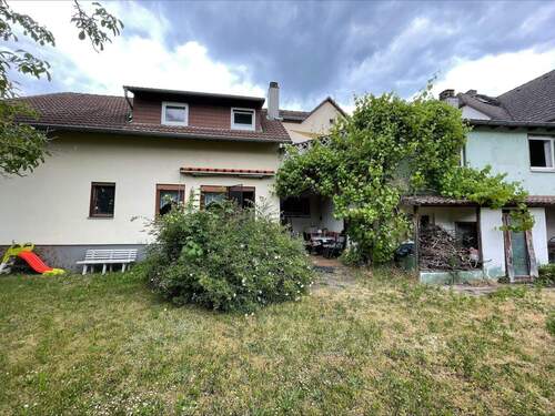 Rückansicht des Hauses - 