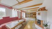 Wohnzimmer - 8 Zimmer Mehrfamilienhaus, Wohnhaus zum Kaufen in Jerxheim