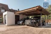 Garage mit Carport - 