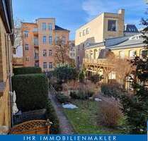 Zentral wohnen in Giebichenstein: Charmante 3-Zimmer-Wohnung mit idyllischem Innenhof und Stellplatz - Halle (Saale)