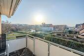 Blick vom Balkon - Etagenwohnung mit 54,00 m&sup2; in Hildesheim zum Kaufen