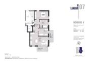 Wohnung A 04 Grundriss - 