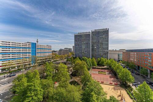 Blick vom Balkon - 