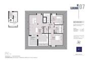 Wohnung B 11 Grundriss DG - 