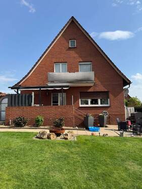 Rückseite Haus - 6 Zimmer Mehrfamilienhaus, Wohnhaus in Lengerich