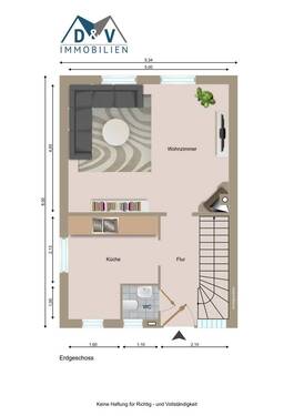 Einliegerwohnung - Erdgeschoss - 