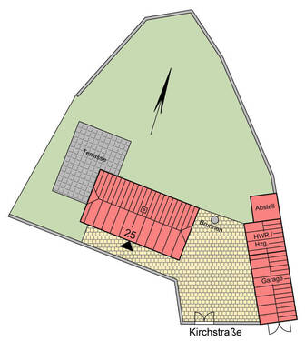 Lageplan - Umbauvorschlag - 