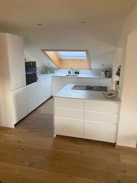 Blick in die Küche - 