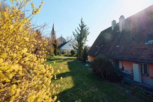 Objektansicht mit Garten - 