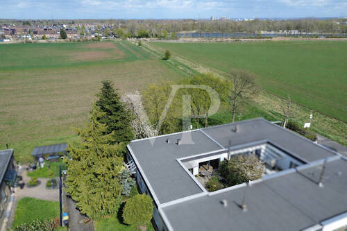 Luftbild mit Seeblick - 