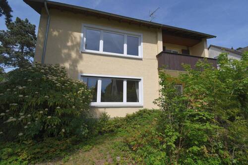 Gartenansicht - 6 Zimmer Einfamilienhaus in Wiesbaden