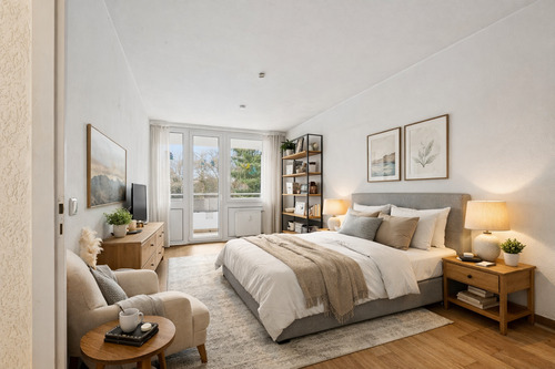 Schlafzimmer Nachher (Beispiel) - 