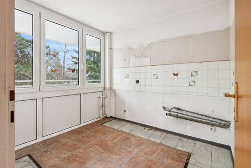 Küche - Etagenwohnung mit 88,00 m&sup2; in Unterhaching zum Kaufen