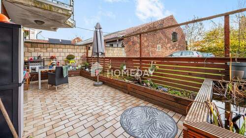 Terrasse 1 - 3 Zimmer Etagenwohnung in Jülich