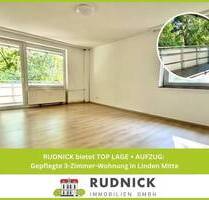 RUDNICK bietet TOP LAGE + AUFZUG: Gepflegte 3-Zimmer-Wohnung in Linden Mitte - Hannover Linden-Süd
