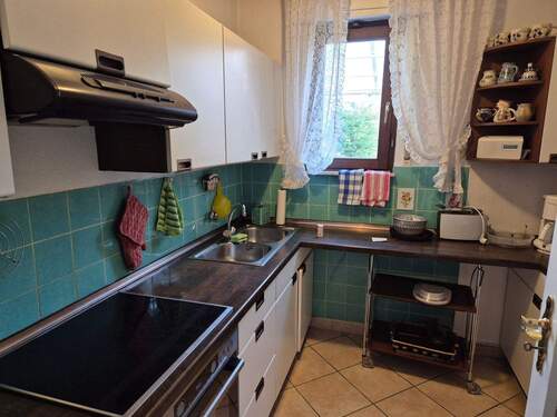 Blick in die Küche - 