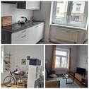 Küche und beide Zimmer - 2 Zimmer Etagenwohnung in Markranstädt