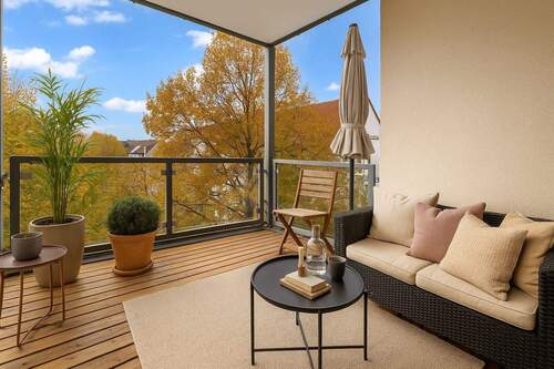 Balkon l digital möbliert - Etagenwohnung mit 96,10 m² in Hofheim am Taunus zum Kaufen