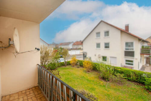 Balkon - 2 Zimmer Etagenwohnung in Goslar