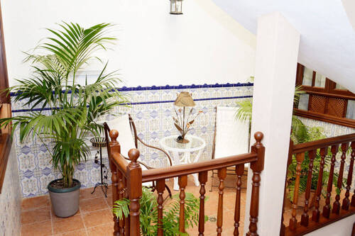 Treppe zu den Zimmern - 