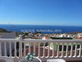 Meerblick vom Balkon - 1 Zimmer Mehrfamilienhaus, Wohnhaus in Teneriffa