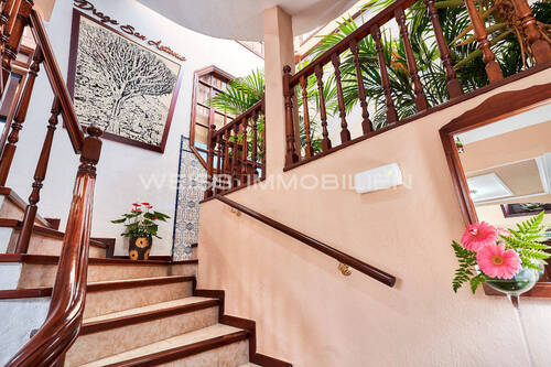 Treppe zu den Zimmern - 