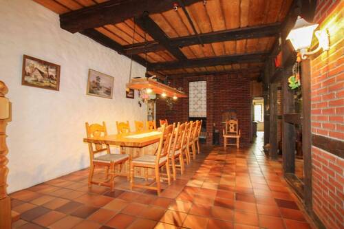 Esszimmer mit Kamin - 