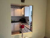 Blick in die Küche -Maisonette - 