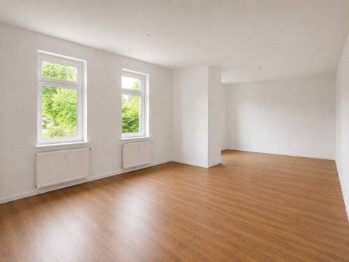 KI-Visualisierung Wohnbereich - 2 Zimmer Etagenwohnung in Oberhausen