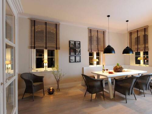 Wohnung Zollhaus 1 - Essbereich im Wohn-/Essraum - Historisches Anwesen im Kapitänsdorf