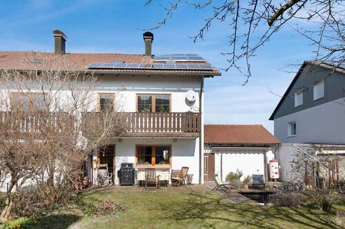 Gartenansicht - 6 Zimmer Reihenendhaus zum Kaufen in Türkheim