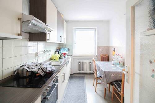Küche - Etagenwohnung mit 70,90 m&sup2; in Rosenheim zum Kaufen