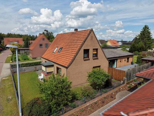 Ansicht Süd-West - 5 Zimmer Mehrfamilienhaus, Wohnhaus zum Kaufen in Eystrup
